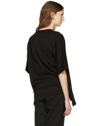 Женская черная футболка от Y's