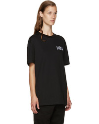 Женская черная футболка от Hood by Air