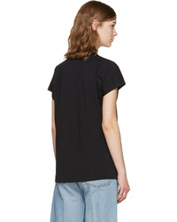 Женская черная футболка от Won Hundred