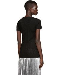 Женская черная футболка от Versus