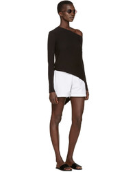 Женская черная футболка от Rosetta Getty