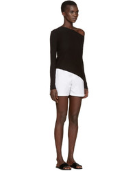 Женская черная футболка от Rosetta Getty