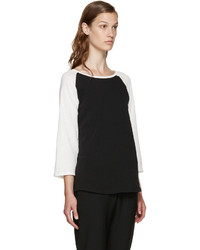 Женская черная футболка от 6397