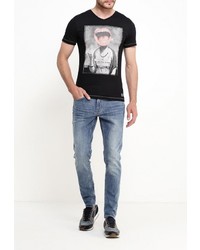 Мужская черная футболка от BLEND