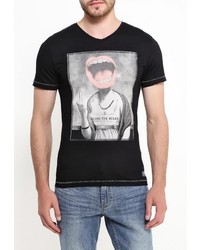 Мужская черная футболка от BLEND