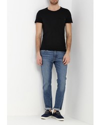 Мужская черная футболка от BLEND