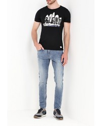 Мужская черная футболка от BLEND