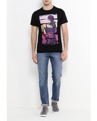 Мужская черная футболка от BLEND