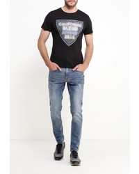 Мужская черная футболка от BLEND