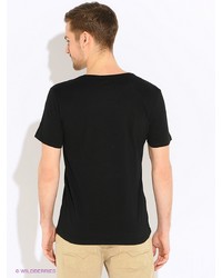 Мужская черная футболка от Broadway