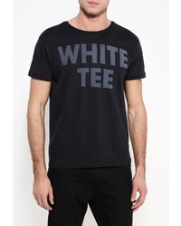 Мужская черная футболка от Broadway