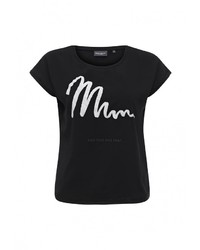 Женская черная футболка от Broadway