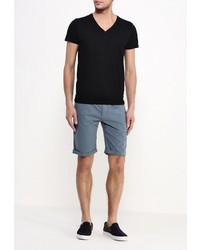 Мужская черная футболка от Broadway