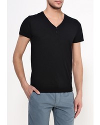 Мужская черная футболка от Broadway