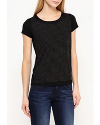 Женская черная футболка от Bruebeck