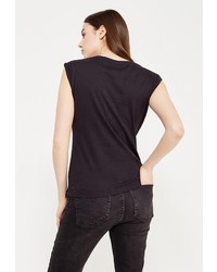 Женская черная футболка от Bruebeck