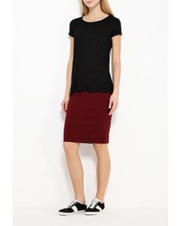 Женская черная футболка от Bruebeck