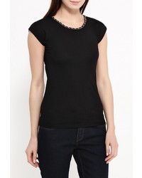 Женская черная футболка от Bruebeck