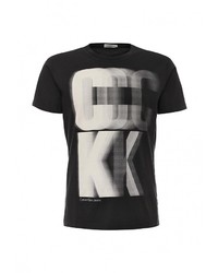 Мужская черная футболка от Calvin Klein Jeans