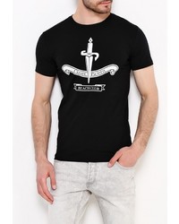 Мужская черная футболка от Cesare Paciotti