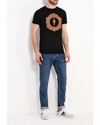 Мужская черная футболка от Cesare Paciotti