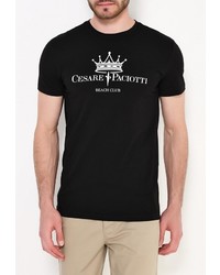 Мужская черная футболка от Cesare Paciotti