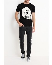 Мужская черная футболка от Cheap Monday