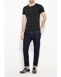 Мужская черная футболка от Chromosome