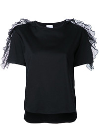Женская черная футболка от CITYSHOP