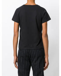 Женская черная футболка от Marc Jacobs