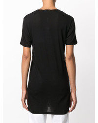 Женская черная футболка от Unconditional