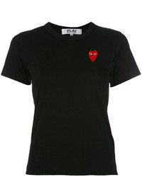 Женская черная футболка от Comme des Garcons