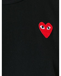 Женская черная футболка от Comme des Garcons