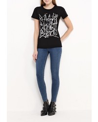 Женская черная футболка от Concept Club