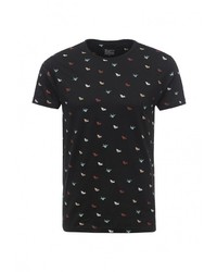 Мужская черная футболка от D-struct