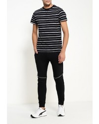 Мужская черная футболка от D-struct