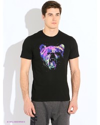 Мужская черная футболка от Dairos