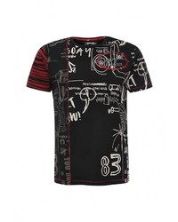 Мужская черная футболка от Desigual