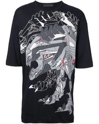 Мужская черная футболка от Diesel Black Gold