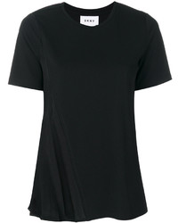 Женская черная футболка от DKNY