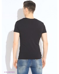 Мужская черная футболка от DOCTOR E