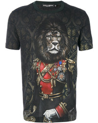 Мужская черная футболка от Dolce & Gabbana