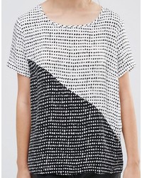 Женская черная футболка от Just Female