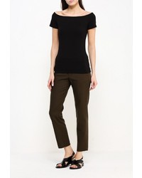 Женская черная футболка от Dorothy Perkins