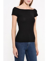 Женская черная футболка от Dorothy Perkins