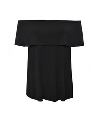 Женская черная футболка от Dorothy Perkins Curve