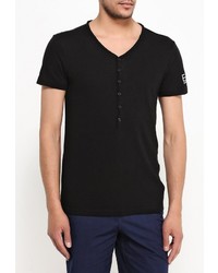 Мужская черная футболка от EA7