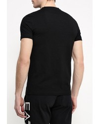 Мужская черная футболка от EA7