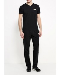 Мужская черная футболка от EA7