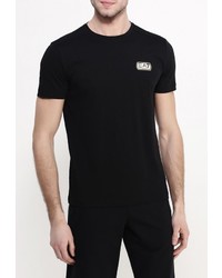 Мужская черная футболка от EA7